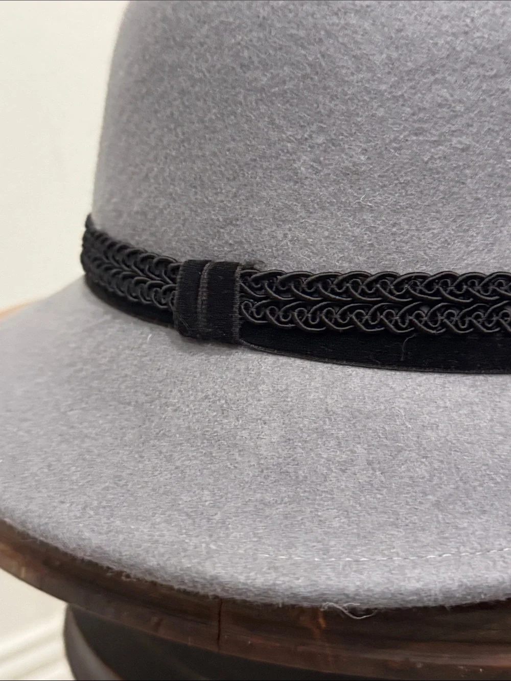 ADORA Cloche Flapper Style Wool Hat